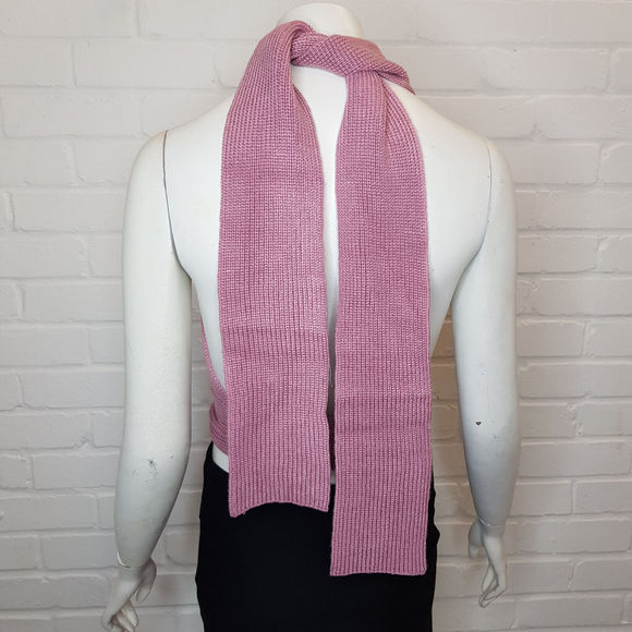 Free People Beach Orchid Convertible Tank Top Medium UK 12 Pink Knit Halter BN - Picture 3 of 10